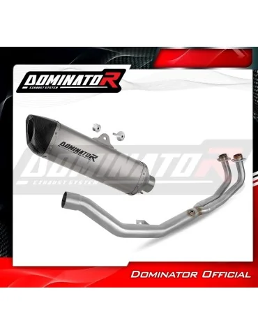 Ligne d'échappement complète Dominator HP6 Titane pour Yamaha XP 560 T-max (2020-2024)