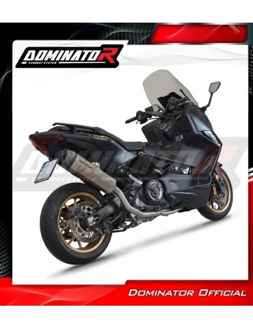 Ligne d'échappement complète Dominator HP6 Titane pour Yamaha XP 560 T-max (2020-2024)