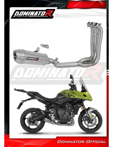 Ligne d'échappement complète inox Dominator S3 pour Triumph Tiger Sport 660 (2025-2026)