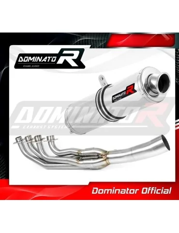 Ligne d'échappement complète inox Dominator ST pour BMW K1200GT (2003-2005)