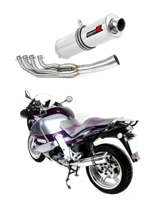 Ligne d'échappement complète inox Dominator ST pour BMW K1200RS 1997-2000, vue 1