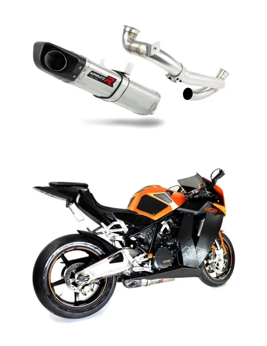 Silencieux slip-on Dominator HP4 pour KTM 1190 RC8 R, vue 1
