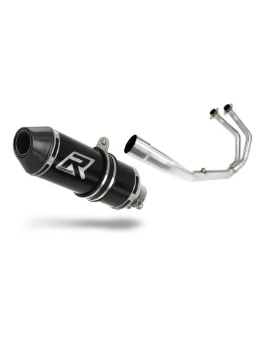 Ligne d'échappement complète inox Dominator HP3 Noir pour Yamaha MT-03 (2017-2020)