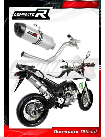 Silencieux slip-on Dominator latéral 2 en 1 HP1 pour Yamaha XT 660 X (2004-2016)