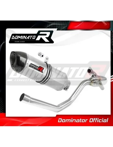 Silencieux slip-on Dominator latéral 2 en 1 HP1 pour Yamaha XT 660 R (2004-2016)