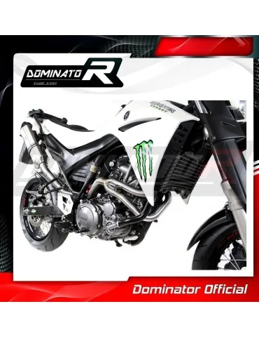 Silencieux slip-on Dominator latéral 2 en 1 HP1 pour Yamaha XT 660 R (2004-2016)