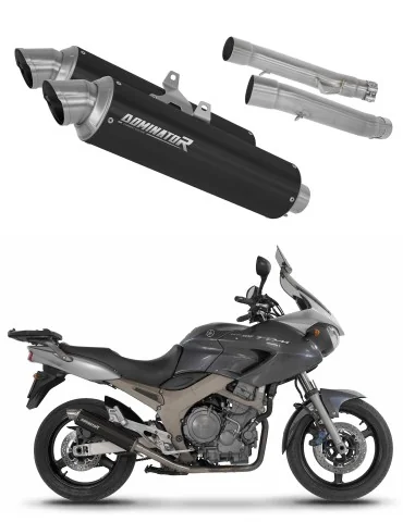 Silencieux slip-on Dominator GPF Noir pour Yamaha TDM 900 (2002-2013)