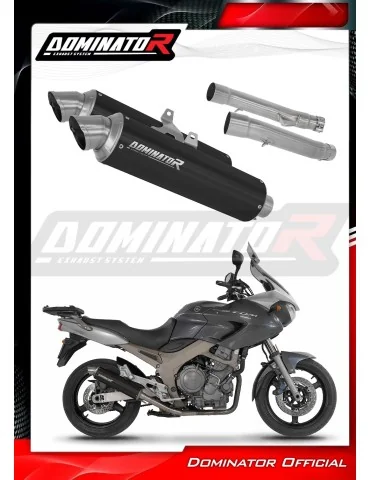 Silencieux slip-on Dominator GPF Noir pour Yamaha TDM 900 (2002-2013)