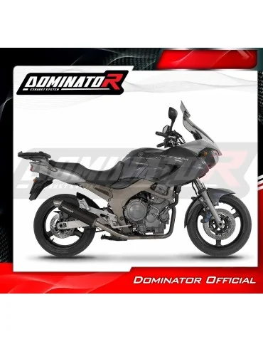 Silencieux slip-on Dominator GPF Noir pour Yamaha TDM 900 (2002-2013)