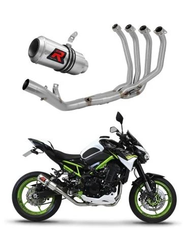 Ligne d'échappement complète inox Dominator GP pour Kawasaki Z 900 A2 (2017-2019)