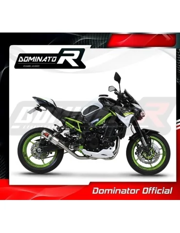Ligne d'échappement complète inox Dominator GP pour Kawasaki Z 900 A2 (2017-2019)