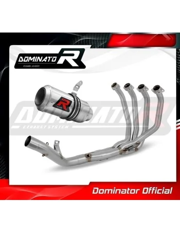 Ligne d'échappement complète inox Dominator GP pour Kawasaki Z 900 A2 (2020-2024)