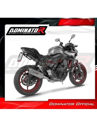 Ligne d'échappement complète inox Dominator S6 pour Kawasaki Ninja 650 (2023-2026)