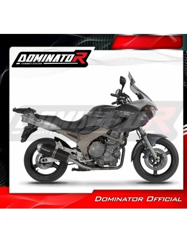 Silencieux slip-on Dominator OVR Noir pour Yamaha TDM 900 (2002-2013)