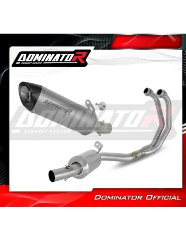 Ligne d'échappement complète Dominator HP8 Titane EX pour Yamaha YZF-R3 (2019-2024)