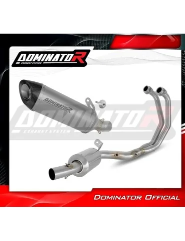 Ligne d'échappement complète Dominator HP8 Titane EX pour Yamaha YZF-R3 (2025-2026)