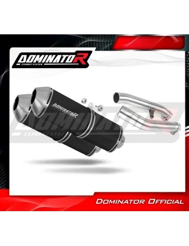 Silencieux slip-on Dominator OVR Noir pour Yamaha FJR 1300