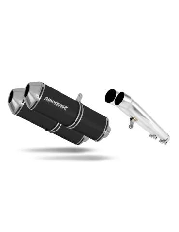 Silencieux slip-on Dominator OVR Noir pour Yamaha FJ 1200