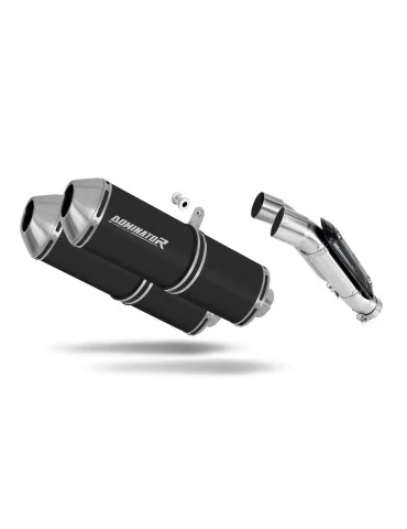 Silencieux slip-on Dominator OVR Noir pour Yamaha TRX 850 (1995-2000)