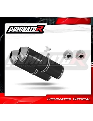 Silencieux bolt-on Dominator OVR Noir pour KTM 690 SM Supermoto