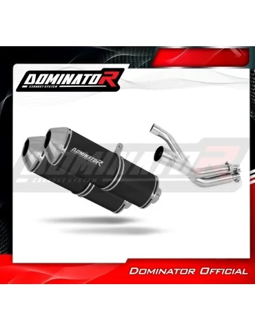 Silencieux slip-on Dominator OVR Noir pour Honda FMX 650 (2005-2009)