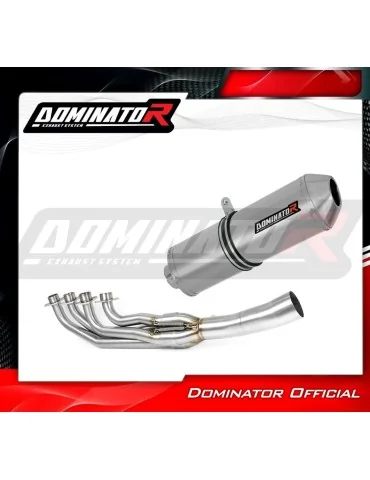 Ligne d'échappement complète inox Dominator OVR pour BMW K1200RS (2001-2003)