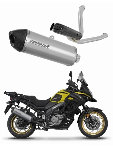 Silencieux slip-on Dominator HP7 Titane pour Suzuki DL 650 V-Strom (2017-2025)