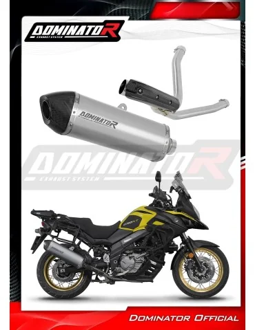Silencieux slip-on Dominator HP7 Titane pour Suzuki DL 650 V-Strom (2017-2025)