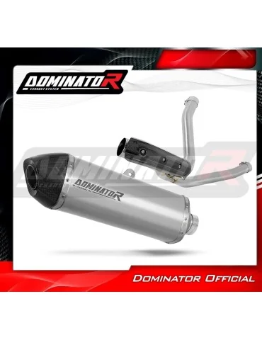 Silencieux slip-on Dominator HP7 Titane pour Suzuki DL 650 V-Strom (2017-2025)