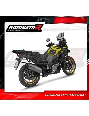 Silencieux slip-on Dominator HP7 Titane pour Suzuki DL 650 V-Strom (2017-2025)