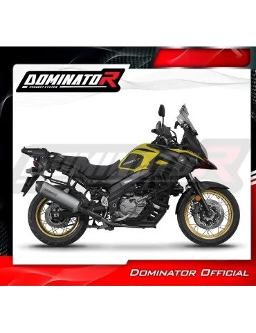 Silencieux slip-on Dominator HP7 Titane pour Suzuki DL 650 V-Strom (2017-2025)