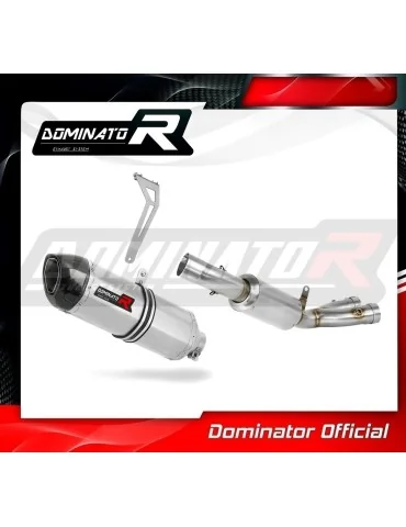 Ligne d'échappement complète inox Dominator HP1 pour Yamaha YZF R1 1000 RN65 Race (2020-2024)