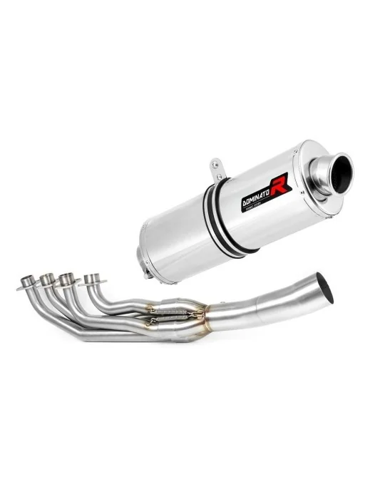 Ligne d'échappement complète inox Dominator OV pour BMW K1200RS 2001-2003, vue 1