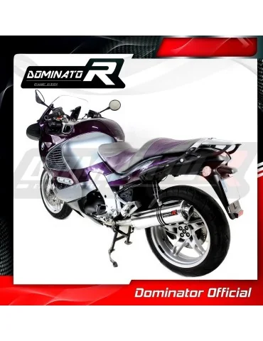 Ligne d'échappement complète inox Dominator OV pour BMW K1200RS (1997-2000)