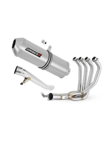 Ligne d'échappement complète inox Dominator OVR pour Suzuki GSF 650 Bandit N / S (2005-2006)