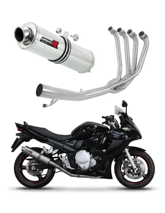 Ligne d'échappement complète inox Dominator ST pour Suzuki GSX 1250 FA 2010-2016, vue 1
