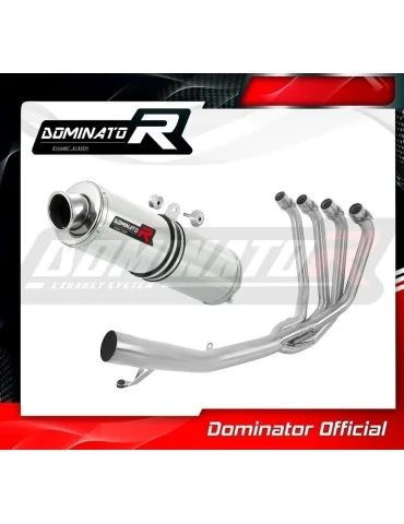 Ligne d'échappement complète inox Dominator ST pour Suzuki GSX 1250 FA (2010-2016)