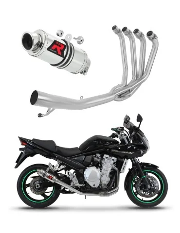 Ligne d'échappement complète inox Dominator GP1 pour Suzuki GSF 650 Bandit N / S (2007-2016)