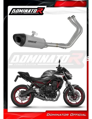 Ligne d'échappement complète Dominator HP8 Titane pour Kawasaki Ninja 650 (2023-2026)