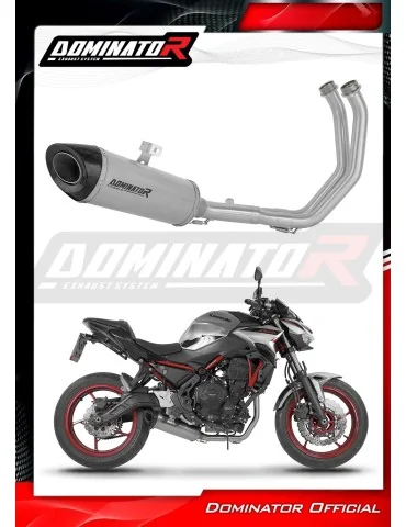 Ligne d'échappement complète Dominator HP8 Titane pour Kawasaki Z650 (2023-2026)