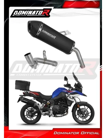 Silencieux slip-on Dominator HP7 Noir pour BMW F850GS (2016-2020)