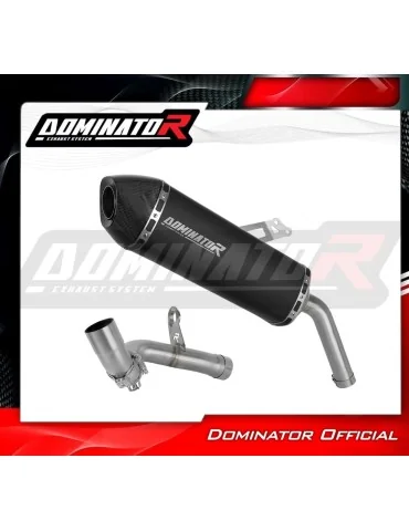 Silencieux slip-on Dominator HP7 Noir pour BMW F850GS (2016-2020)