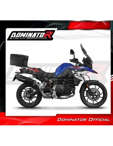 Silencieux slip-on Dominator HP7 Noir pour BMW F850GS (2016-2020)