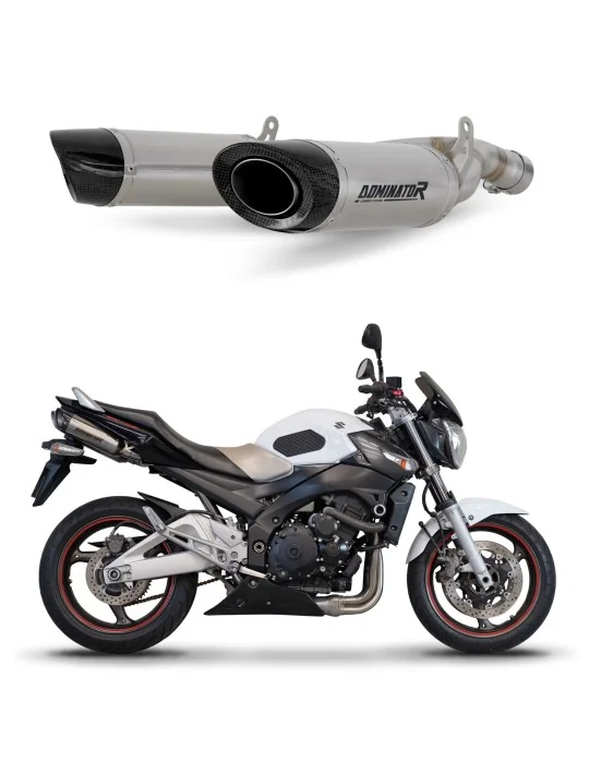 Silencieux slip-on Dominator HP8 Titane pour Suzuki GSR 600 2006-2011, vue 1