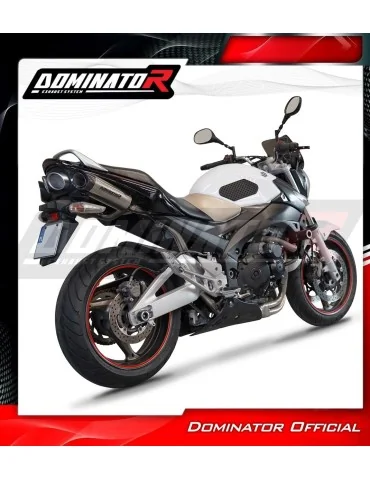 Silencieux slip-on Dominator HP8 Titane pour Suzuki GSR 600 (2006-2011)