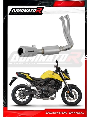 Ligne d'échappement complète inox Dominator GPS pour Honda CB 750 Hornet (2023)