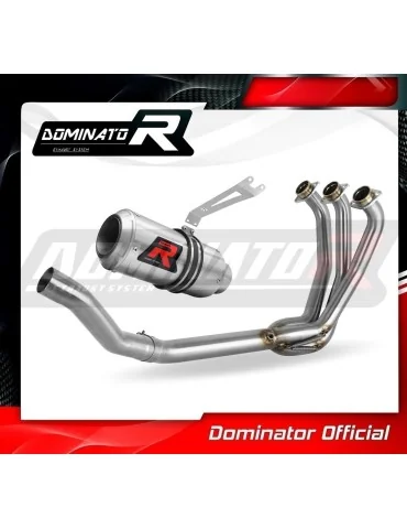 Ligne d'échappement complète inox Dominator GP pour Yamaha MT 09 (2021-2023)