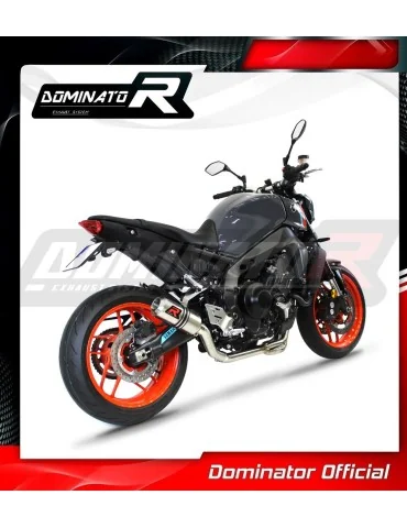 Ligne d'échappement complète inox Dominator GP pour Yamaha MT 09 (2021-2023)
