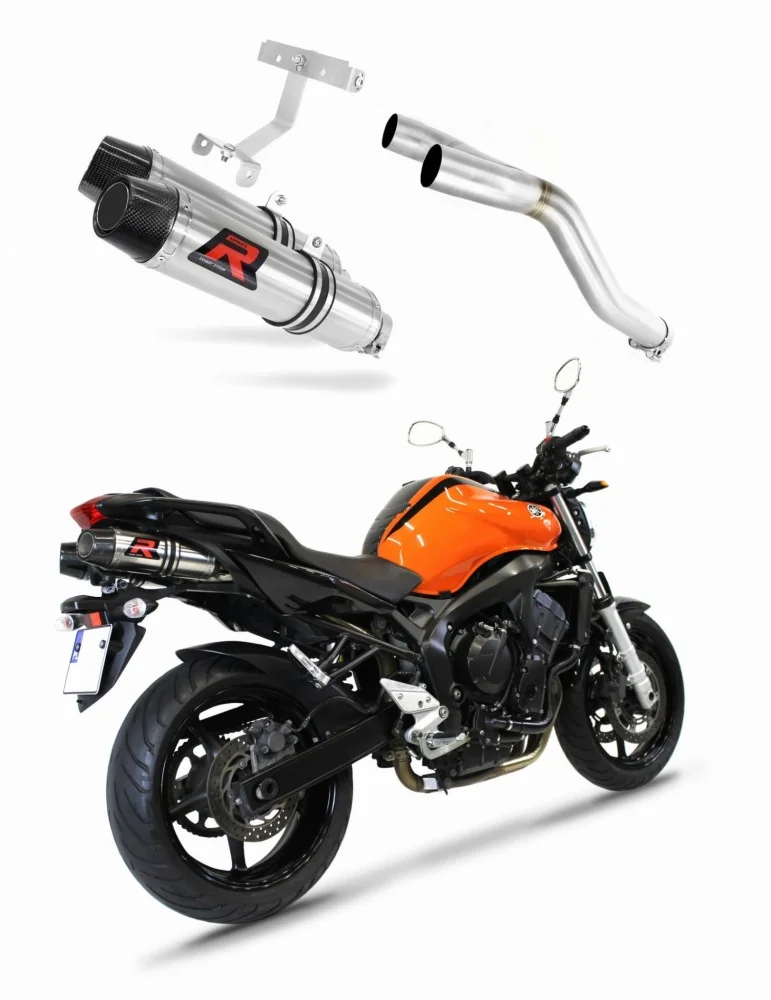 Silencieux slip-on Dominator HP3 pour Yamaha FZ6 Fazer 600 S2 (2006-2010)