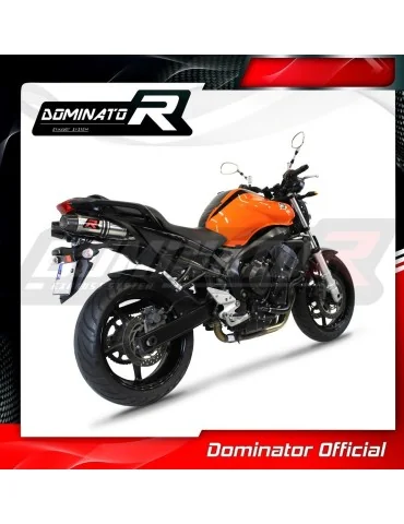 Silencieux slip-on Dominator HP3 pour Yamaha FZ6 Fazer 600 S2 (2006-2010)